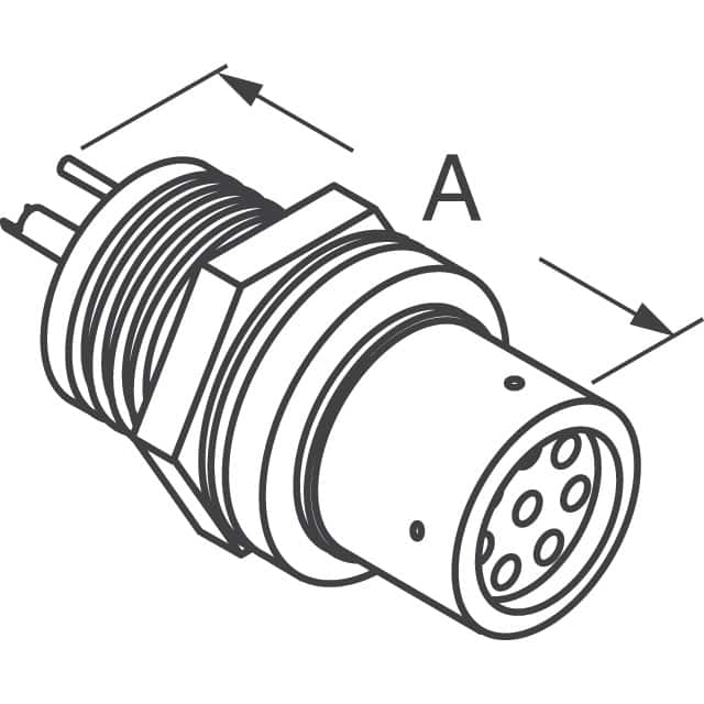 MXR-8RA-4S(71) Hirose Electric Co Ltd  Rundsteckverbinderbaugruppen